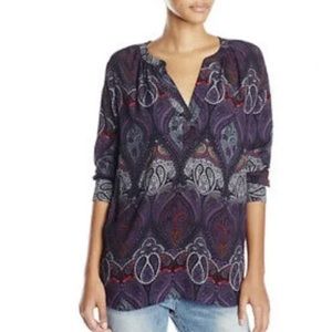 Sanctuary Paisley Boho Tunic, XS.